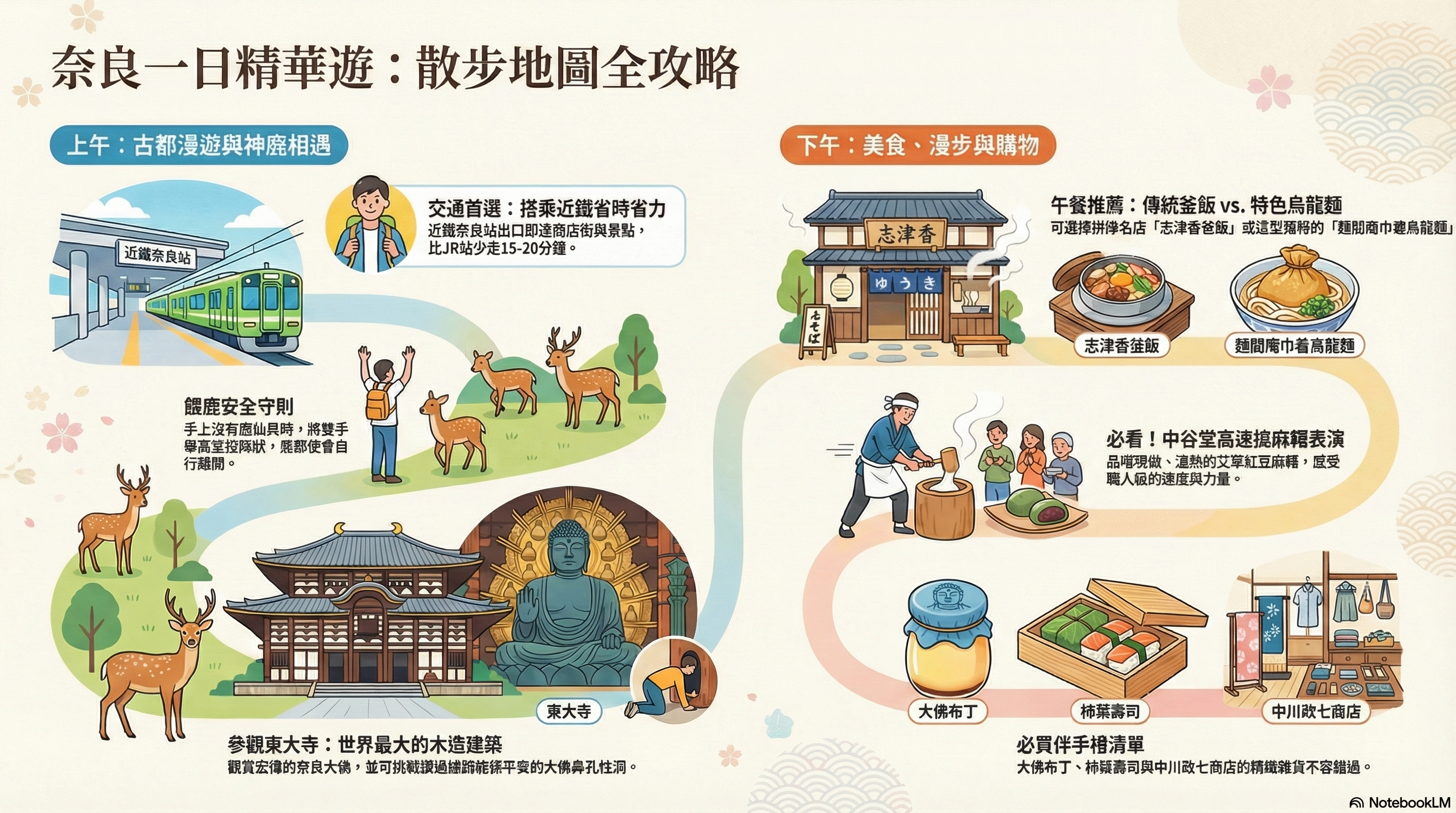 奈良一日精華遊
