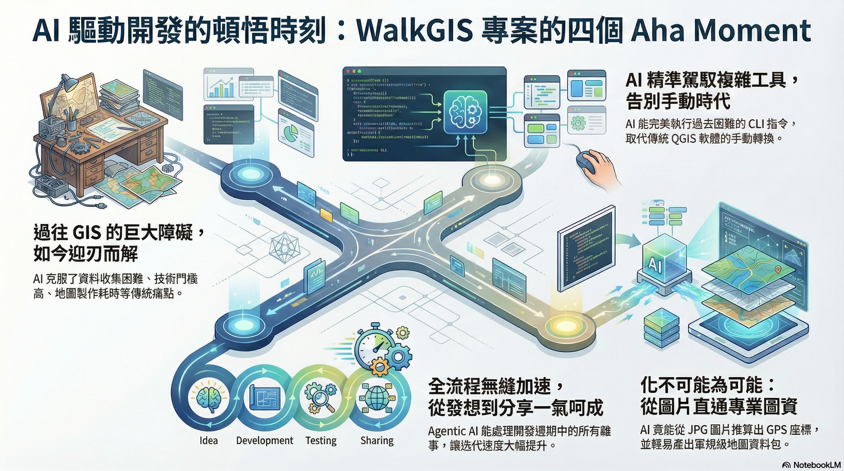 WALKGIS專案的四個頓悟