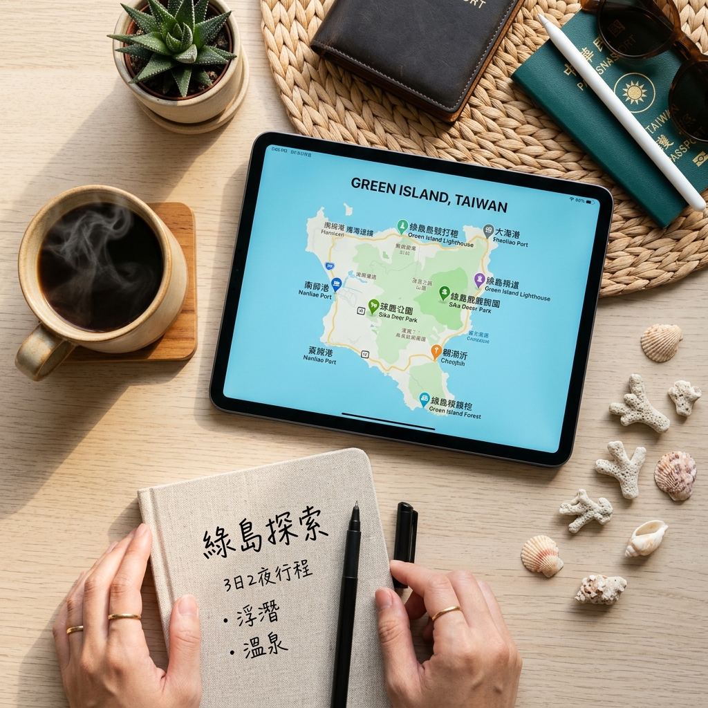 綠島深度規劃實踐