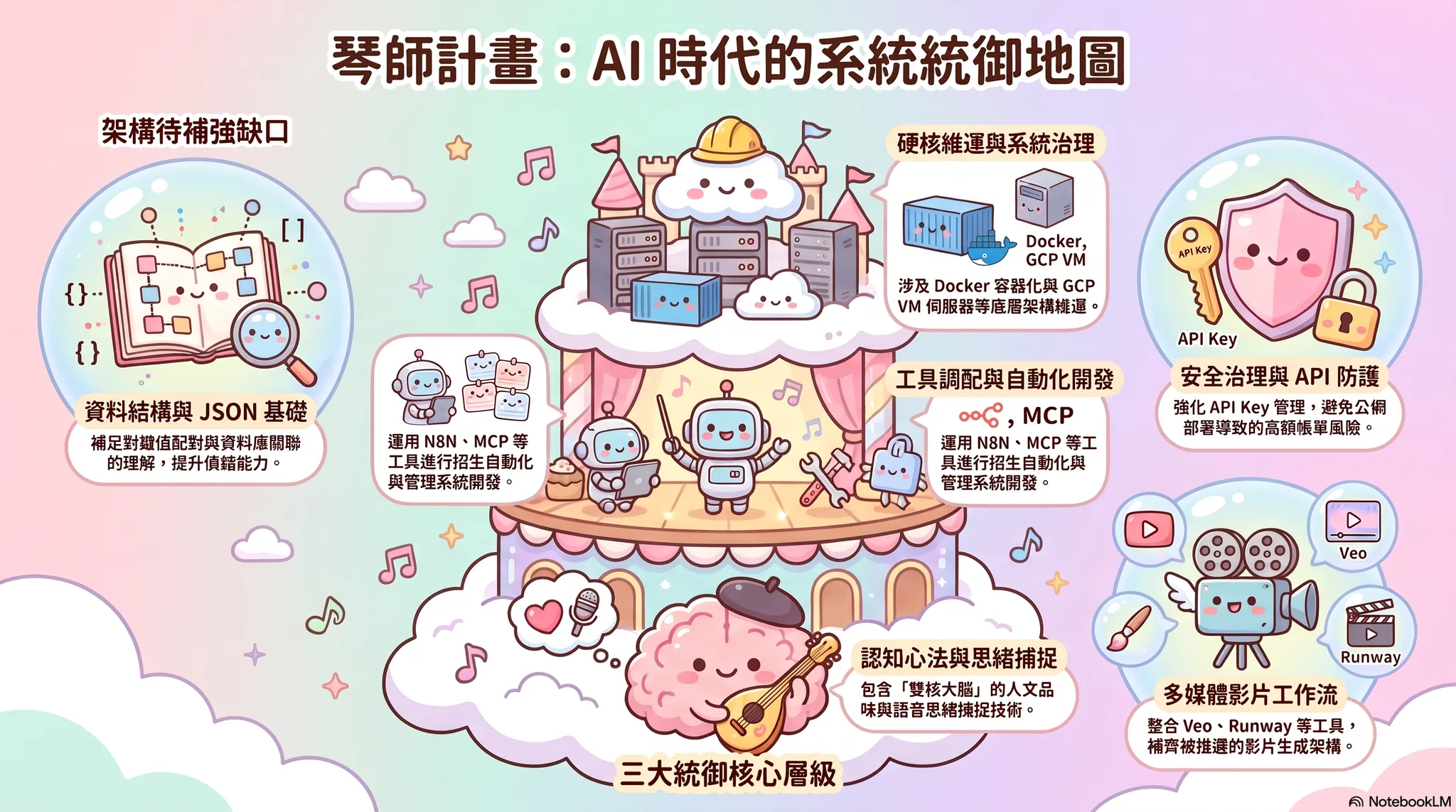 琴師計畫：AI系統地圖